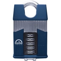 Henry Squire Warrior High-Security Shackle Combination Padlock 65mm Closed