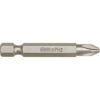 Irwin Phillips Power Screwdriver Bit PH2 70mm Pack of 1