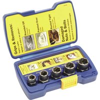 5 Piece Bolt Grip Fastener Remover Set