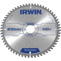 Irwin IRWIN® Professional Aluminium Circular Saw Blade 210 x 30mm x 60T TCG 1907775