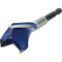 6X Groove Stubby Wood Drill Bit 32mm 100mm