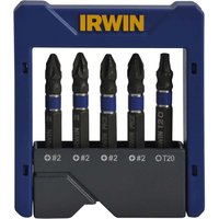 5 Piece Impact Screwdriver Bit Set