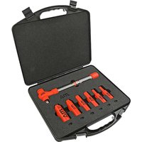 7 Piece 1 2" Drive Insulated Torque Wrench Socket Set Imperial