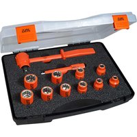 12 Piece 3 8" Drive Insulated Socket Set Metric & Imperial