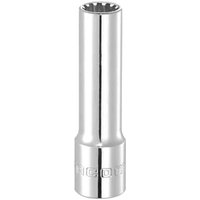 3 8" Drive Chrome Thin Wall Spline Socket 3 8" M18 63mm