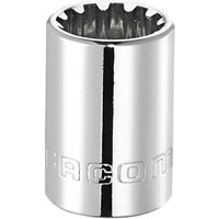 3 8" Drive Chrome Thin Wall Spline Socket 3 8" M20 30mm