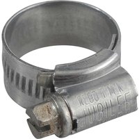 Zinc Plated Hose Clip 16mm 22mm Pack 1