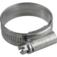 Zinc Plated Hose Clip 25mm 35mm Pack 1