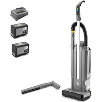 Karcher CV 30/2 BP ADV Professional 36v Cordless Upright Vacuum Cleaner 2 x 7.5ah Li-ion Battery Charger