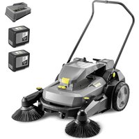 Karcher KM 70/30 C BP 2SB Professional 36v Cordless Push Floor Sweeper 2 x 6ah Li-ion Battery Charger
