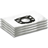 Karcher Fleece Filter Dust Bags for WD 7 Vacuum Cleaners Pack of 4
