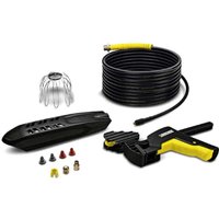 Karcher Gutter and Pipe / Drain Cleaning Accessory Kit for K Pressure Washers 20m