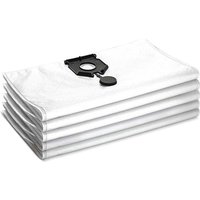 Karcher Fleece Filter Dust Bags Pack of 5 for NT 40/1 Vacuum Cleaners Pack of 5