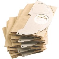 Karcher Paper Filter Dust Bags for MV 2 and WD 2 Vacuum Cleaners Pack of 5
