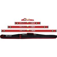 Kapro 787 Series 4 Piece Spirit Level Set and Bag