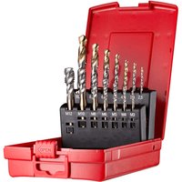 L113 203 14 Piece HSS E002 Spiral Flute Tap & A002 Drill Set