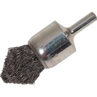 Precision End Wire Brush Pointed End 23mm 6mm Shank