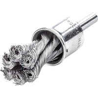Knot End Wire Brush 29mm 6mm Shank