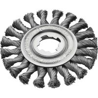 X Lock Non Sparking Knotted Wire Wheel 125mm X Lock