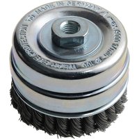 0.5 Steel Wire Knot Cup Brush 100mm M14 x 2.0 Thread