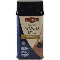 Liberon 014337 Palette Wood Dye Medium Oak 250ml