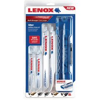 12 Piece Demolition Reciprocating Sabre Saw Blade Set
