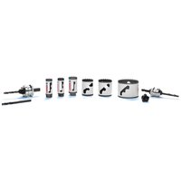 9 Piece T3 Bi Metal Speed Slot Plumbers Hole Saw Set