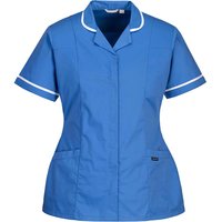 Portwest Womens Stretch Classic Healthcare Tunic Blue XS