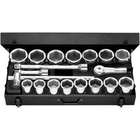 Facom M.431E 19 Piece 1" Drive Hexagon Socket Set