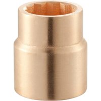 1" Drive Non Sparking Beryllium Bi Hexagon Socket Metric 1" 46mm