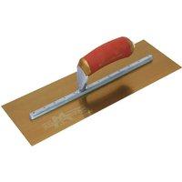 Stainless Steel Pre Worn Plasterers Trowel 16" 5"