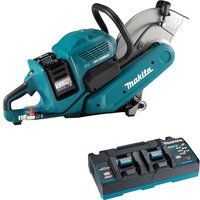 CE001G Twin 40v Max XGT Cordless Brushless Disc Cutter 355mm 2 x 5ah Li ion Battery Charger