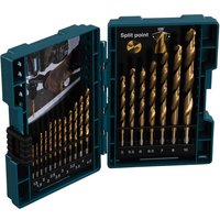 19 Piece HSS TiN Metal Drill Bit Set