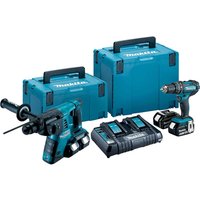 DLX2137PTJ 18v LXT Cordless SDS Plus Combi Drill Kit