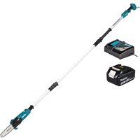 DUA200 18v LXT Cordless Brushless Pole Chain Saw 1 x 5ah Li ion Battery Charger