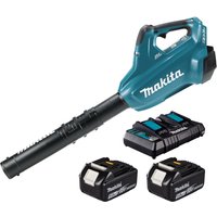 DUB362 Twin 18v LXT Cordless Brushless Blower 2 x 5ah Li ion Battery Charger