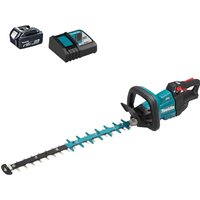 DUH601 18v LXT Cordless Brushless Hedge Trimmer 600mm 1 x 5ah Li ion Battery Charger