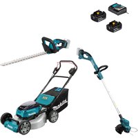 3 Piece 18v LXT Cordless Garden Tool Kit 2 x 5ah Li ion Battery Charger