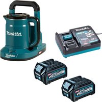 KT001G 40v Max XGT Cordless Kettle 2 x 2.5ah Li ion Battery Charger