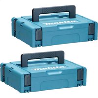 2 Piece 5 Type 1 MakPac Connector Stackable Power Tool Case Set