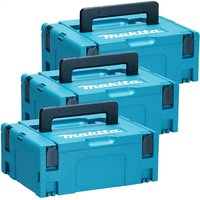 3 Piece 0 Type 2 MakPac Connector Stackable Power Tool Case Set