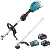 Makita UX01G 40v Max XGT Cordless Brushless Split Shaft Garden Multi Tool Kit