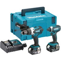 DLX2145TJ 18v LXT Cordless Combi Drill Impact Driver Kit