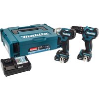 CLX205AJ 12v Max CXT Cordless Brushless Combi Drill Impact Driver Kit