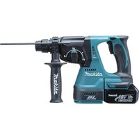 DHR242 18v LXT Cordless Brushless SDS Plus Hammer Drill 2 x 5ah Li ion Battery Charger Case