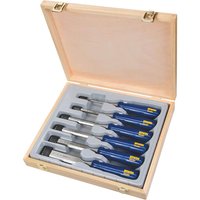 M444 6 Piece Chip Bevel Edge Wood Chisel Set