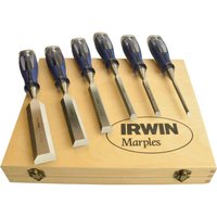 6 Piece M750 Splitproof Pro Bevel Edge Chisel Set