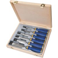 MS500 6 Piece Bevel Edge Wood Chisel Set