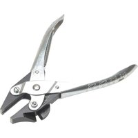 Spring Return Serrated Flat Jaw Side Cutter Pliers