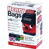 Numatic 907075 Genuine Henry NVM-1CH Hepaflow Filter Vacuum Dust Bags (10 Pack)
